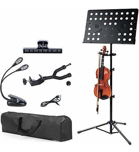 Klvied Soporte Para Partituras Con Colgador Para Violín Sopo