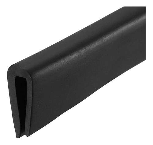 Borde Sello U Plastico Pvc Negro Protector Canal Para 1 16 3