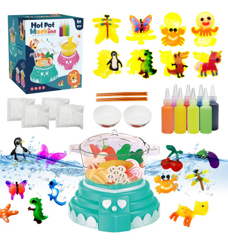 Kit De Juguete Elfo De Agua Mágico Yichushisu 16cm Verde