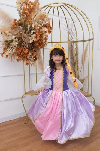 Fantasia rapunzel mercado best sale livre
