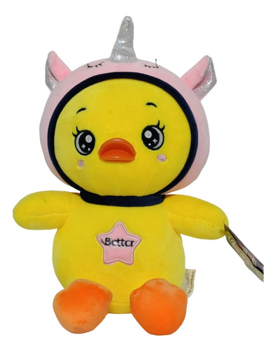 Peluche Pato Disfraz De Unicornio + Perfumado