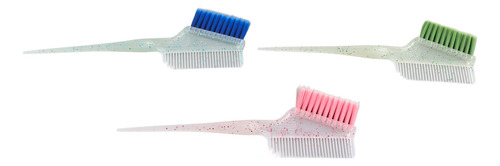 Cepillo Para Resaltar El Cabello, 3 Piezas, Peine De Doble C