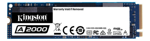 Disco sólido interno Kingston SA2000M8/1000G 1TB