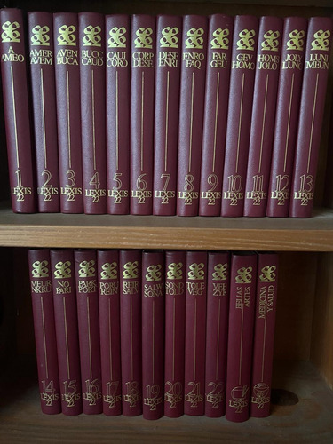 Colección Completa Diccionarios Lexis 22 Circulo De Lectores