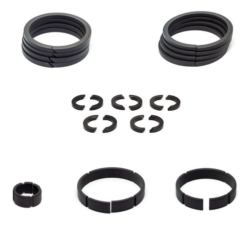 Imagen 3 de 6 de Kit Mantenimiento Compresor Gnc Aspro 115-3-12 | 10000 Horas