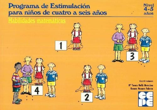 Libro Habilidades Matemáticas Nivel 4 A 5 Años De María Tere