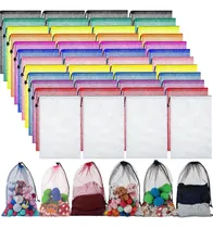 Comprar 48 Bolsa Malla Para Lavanderia 18 X 23  Cordon Gimnasio Vivo