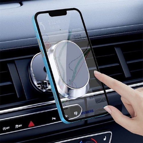 A Soporte Magnético For Teléfono Con Rotación De 360° Y
