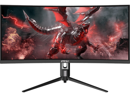 Monitor Curvo Gamer Msi 30 Wfhd Va Optix Mag301cr 1ms 200hz