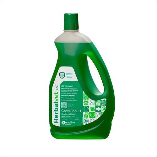 Herbalvet Higienizador De Ambientes Ouro Fino 1 Litro