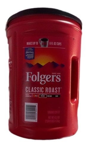 Folgers Classic Roast / Cafe Clasico Para Caferera