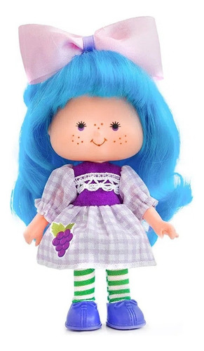 Boneca Colecionável Uvinha Estrela Cheirinho Uva Moranguinho