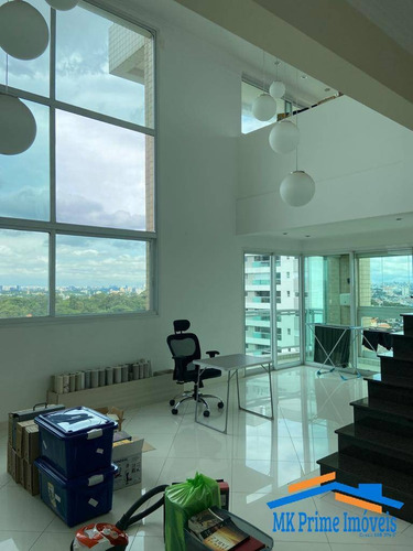 Imagem 7 de 15 de Apartamento Com 215 M² E Sala Com Pé Direito Duplo No Lorian Boulevard!!! - 1984