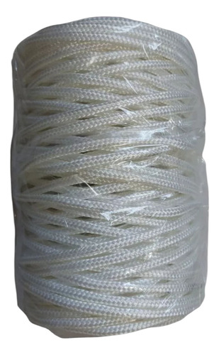 Corda Poliéster Trançado Pr Tarrafa, Rede, Etc 4mm 1kg 78mts