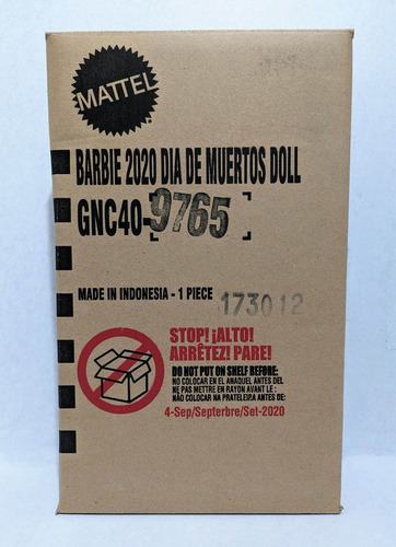 Barbie Día De Muertos Muñeca 2020 (Usado)