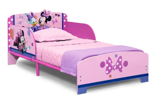 Cama Infantil De Madera Para Niña Minnie Mouse
