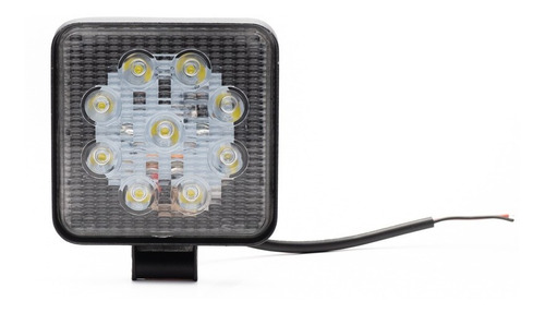 Faro Proyector 9 Led 2025lm 27w Cuadrado 4x4 Led Cuatri Moto