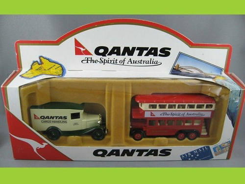 Lledo Days Gone Qantas Spirit Of Australia Set De 2