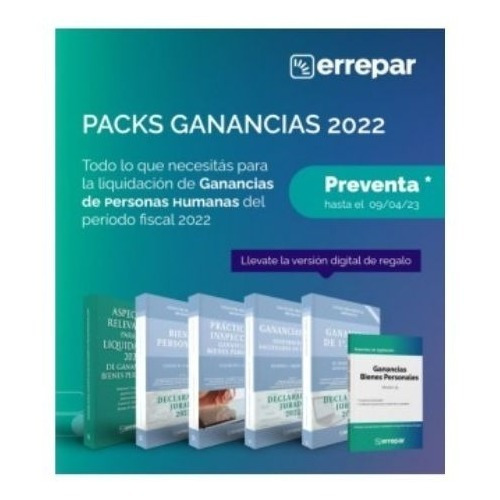 Pack 1 - Liquidación Ganancias Personas Humanas Físicas