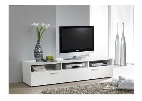 Mueble Lcd-mesa De Tv-modular Led Rack Moderno Asti 1.80 Mts