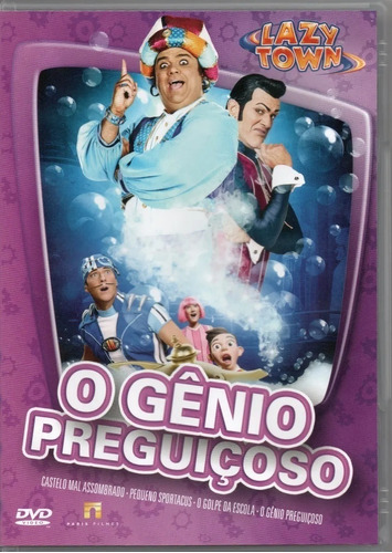 Lazy Town Dvd O Gênio Preguiçoso Novo Original Lacrado