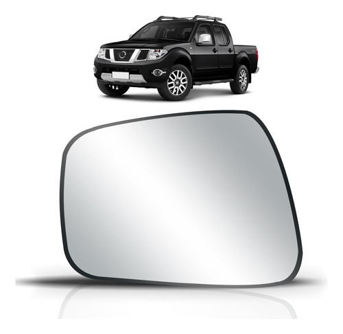 Vidro Lente Retrovisor Nissan Frontier 2007 A 2015.