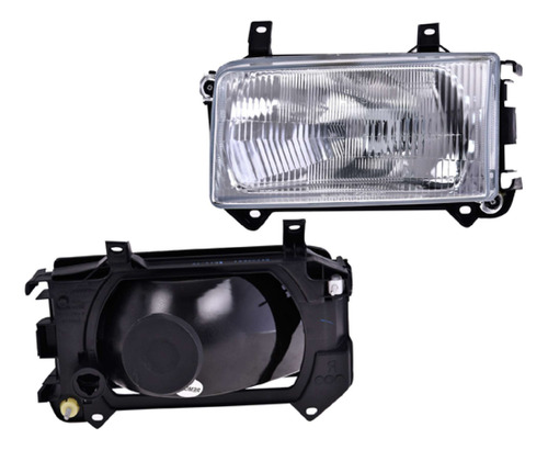 Par Faros Vw Eurovan Manual C/base P/halogeno 2002 Depo
