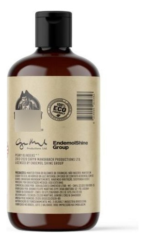 Shampoo Para Cabelo 2 Em 1 Peaky Blinders 230ml Don Alcides