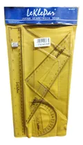 Comprar Estuche De Juego De Geometria Acrilico Leklepar 30cm