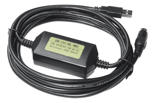 Usb-1761-cbl-pm02 Para Allen Bradley-micrologix 1000/1200/14