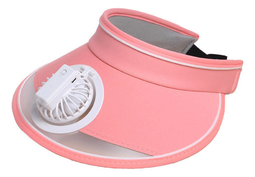 Gorro En L Con Ventilador Para Mujer, Sombrero Con Visera Pa