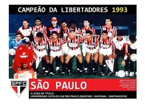 Comprar Quadro 20x30: São Paulo Bí Campeão Da Copa Libertadores 1993