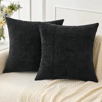 Comprar Fundas De Almohada Chenilla Suave Para Sofá 18x18 Inch
