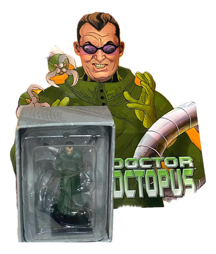 Eaglemoss Marvel Doctor Octopus Plomo #3 Importado + Revista