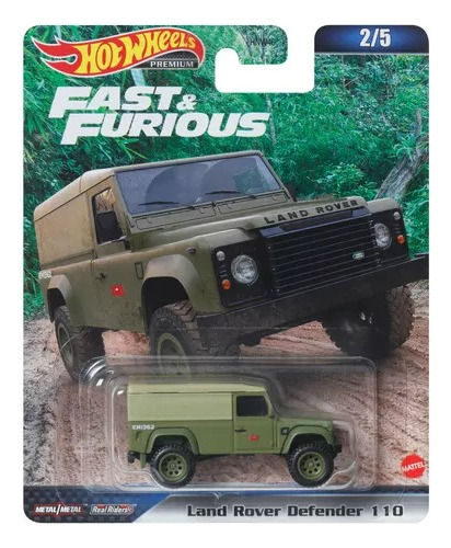 Hot Wheels Vehículo De Colección Land Rover Defender 110    