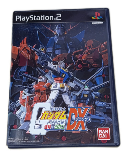 Gundam Dx Ps2 Japonés Completo En Buenas Condiciones (Reacondicionado)