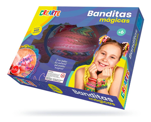 Set 600 Banditas Elasticas Crearte - Mosca