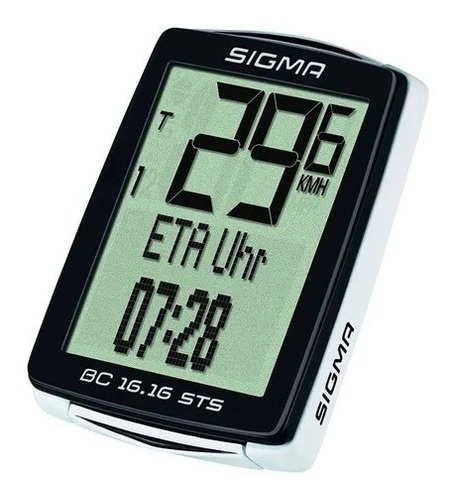 Ciclocomputador Sigma 16.16 Sts Inalambrico Sensor Cadencia