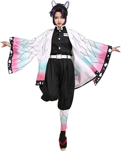 Traje Kimetsu No Yaiba Cosplay Kochou Shinobu