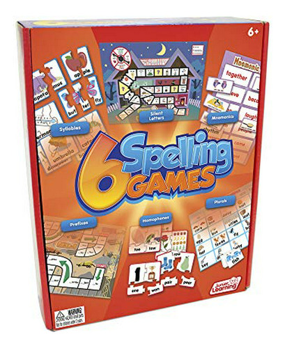 Junior Learning 6 Juegos De Ortografía, Varios