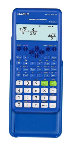 Calculadora científica Casio FX-82LA Plus -2 color azul