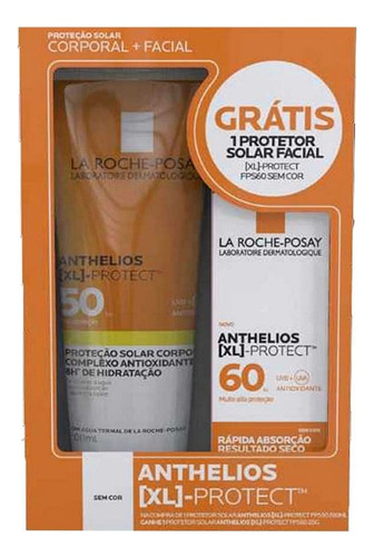 Protetor Solar Corporal Anthelios Xl Protect Fps 50 20 Ml + 