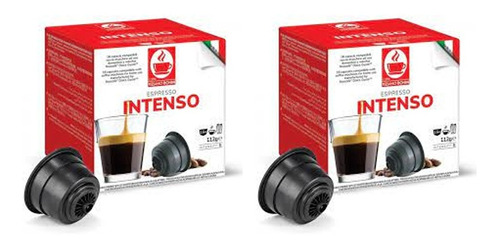 16 Capsulas Cafe Bonini Intenso Compatibles Dolce Gusto X2 U