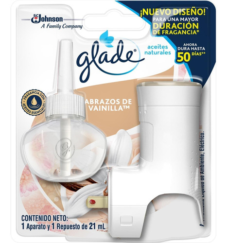 Glade Ambient Aceites Natur Abraz - Unidad a $10350