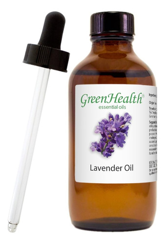 Aceite Esencial De Lavanda 4 Fl Oz (4.0 Fl Oz) Botella De Vi