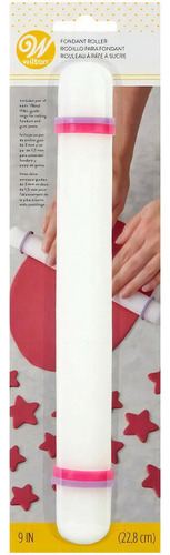 Rodillo Para Fondant 22.8 Cm Wilton Blanco