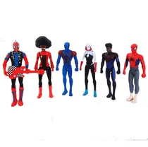 Comprar Muñecos Spiderman X6 Articulados C\u002Faccesorios Marvel En Caja