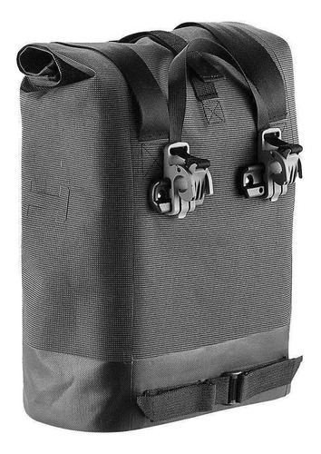 Alforja Bicicleta Giant H2pro Impermeable Talle M Color Negro