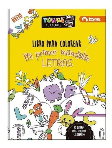 Pack Libro Para Colorear Mi Primer Mandala + 2 Set Lápices