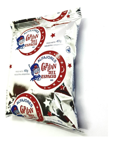 Alf Capitan Del Espacio Simple Blanco X36 Uni- Oferta- Lanus